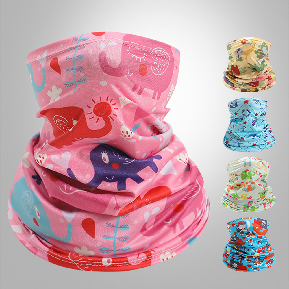 Cycling Loop - Kids Neck Cover Cute Ice Silk