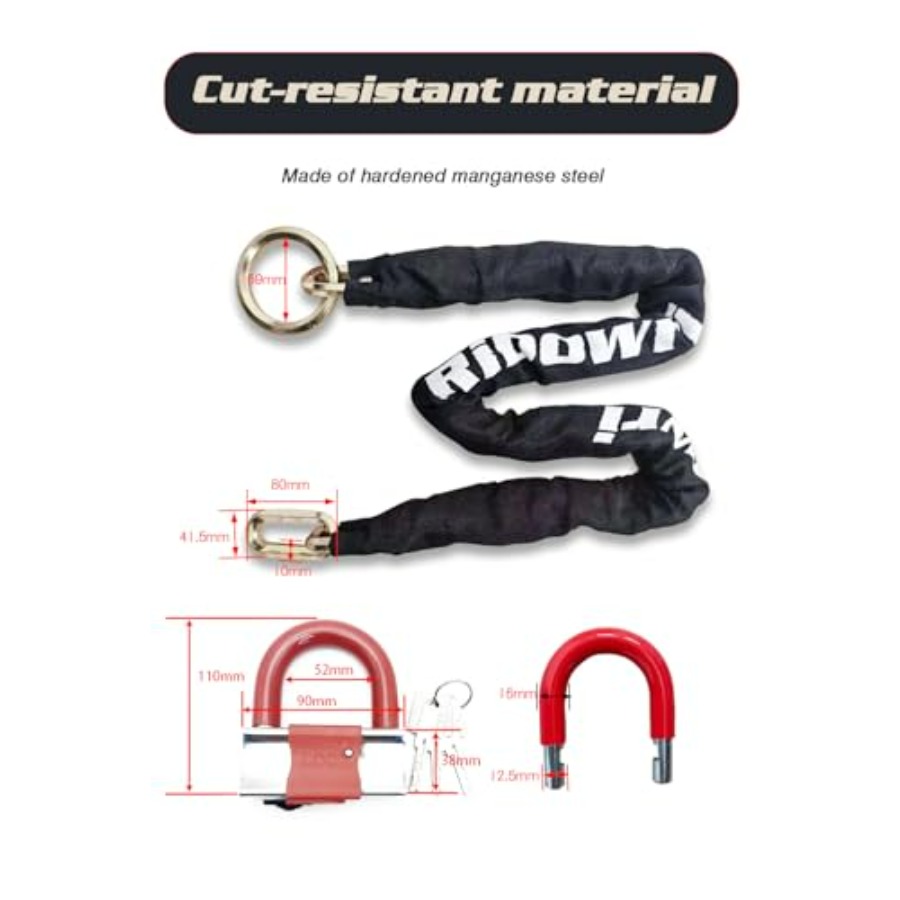 Heavy Duty Motorcycle Chain Lo - U Lock Heavy Duty 评论和价格