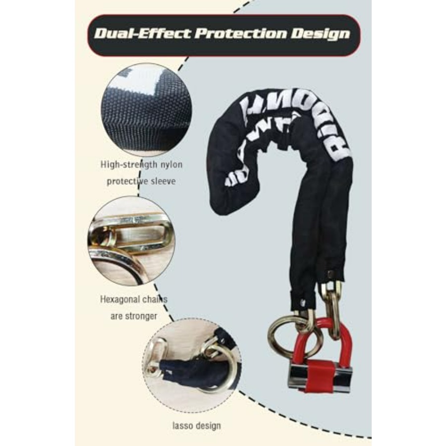 Heavy Duty Motorcycle Chain Lo - U Lock Heavy Duty 评论和价格