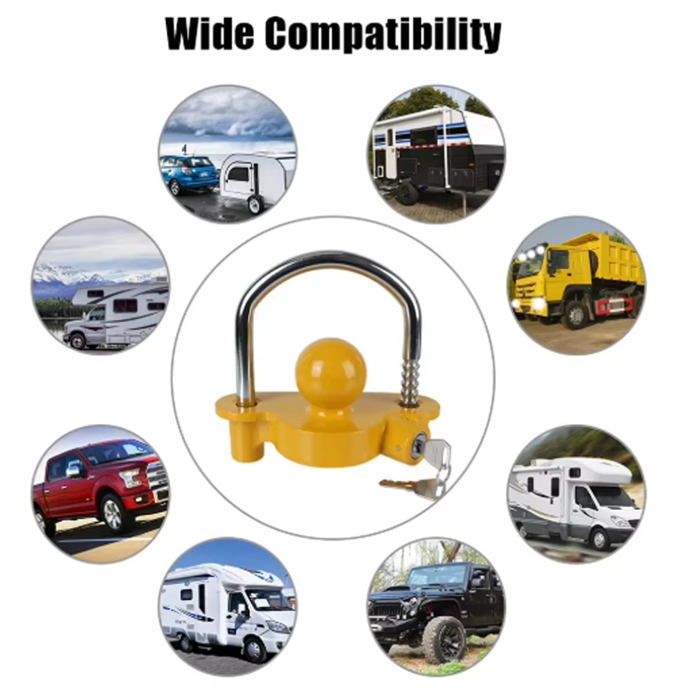 Heavy Duty Trailer Hitch Lock  - U Lock Heavy Duty 评论和价格