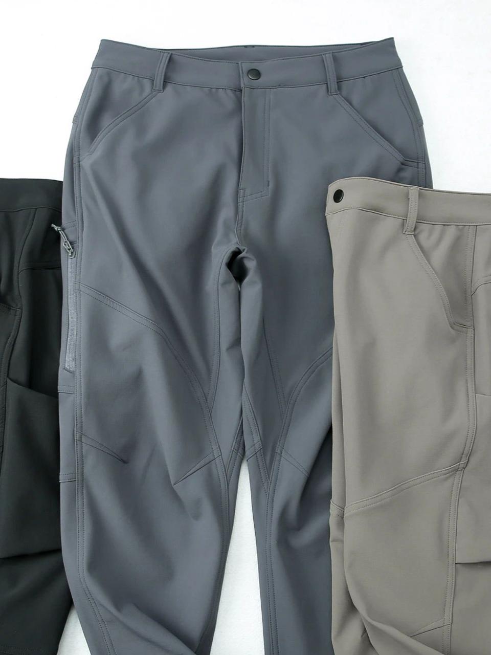 Thickened Fleece Outdoor Men's - Cycling Commute Pants 评论和价格