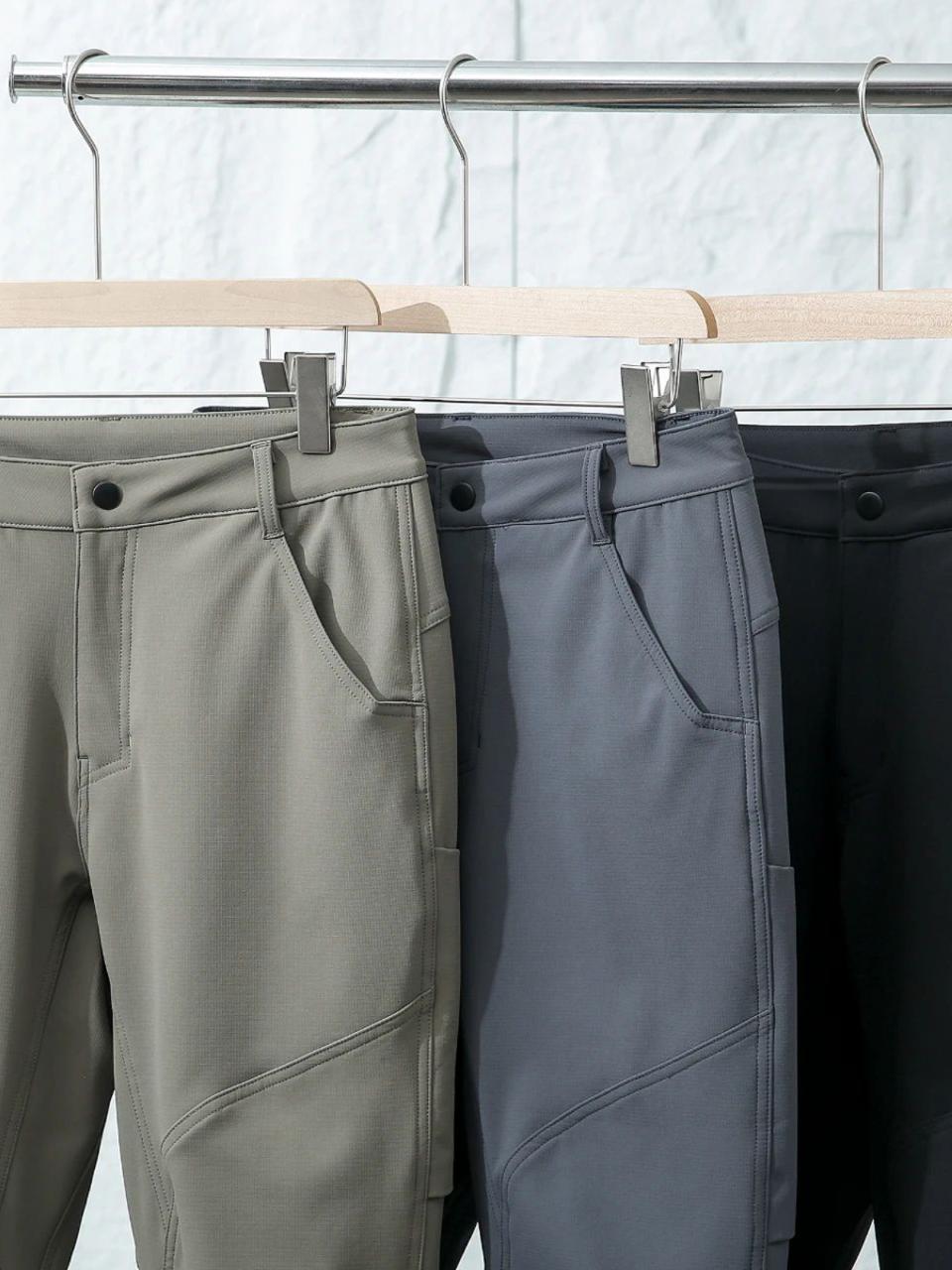Thickened Fleece Outdoor Men's - Cycling Commute Pants 评论和价格