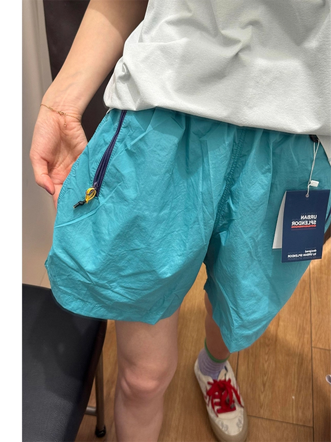 Lake Blue Quick Dry Sports Sho - Cycling Shorts For Commute 评论和价格