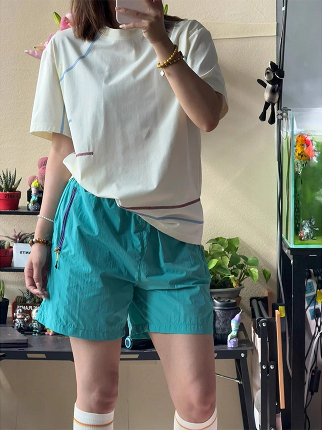 Lake Blue Quick Dry Sports Sho - Cycling Shorts For Commute 评论和价格