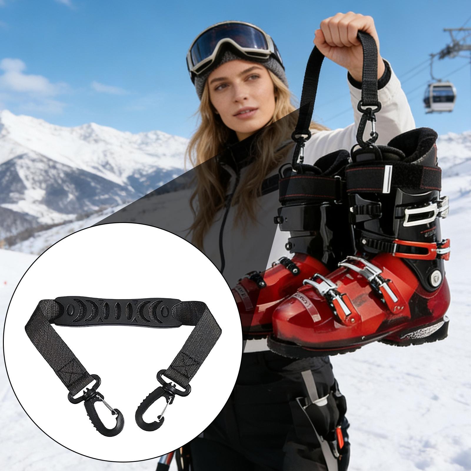 Ski Boot Straps Gear Shoulder  - Cycling For Commute 评论和价格
