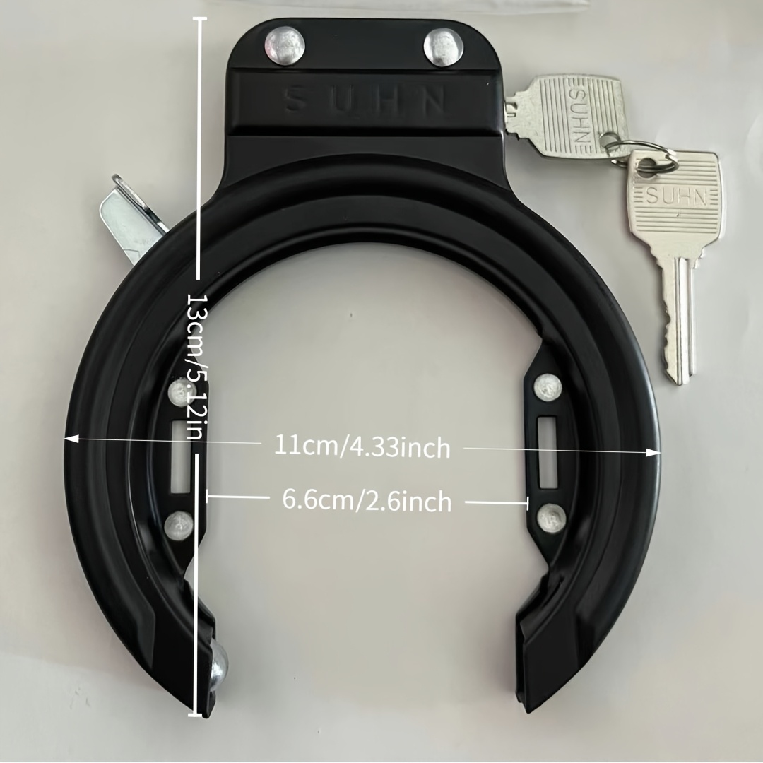 Outdoor bicycle horseshoe lock - U Lock Heavy Duty 评论和价格