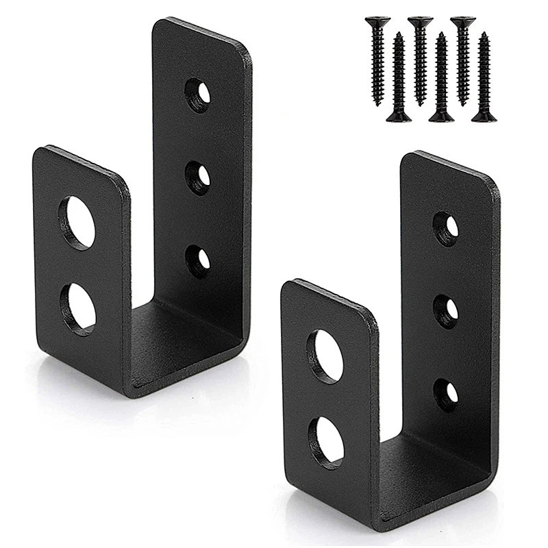 2x4 Door Barricade Brackets Se - U Lock Heavy Duty 评论和价格