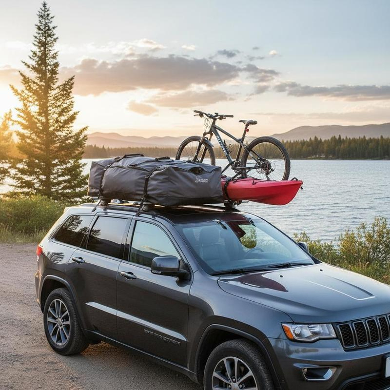 Free Shipping-Luggage Carrier  - Cargo Rack Aluminum 评论和价格