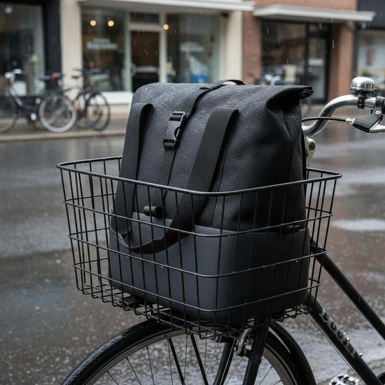 Electric Bike Basket Bag Dustp - Cycling Commute Gear 评论和价格