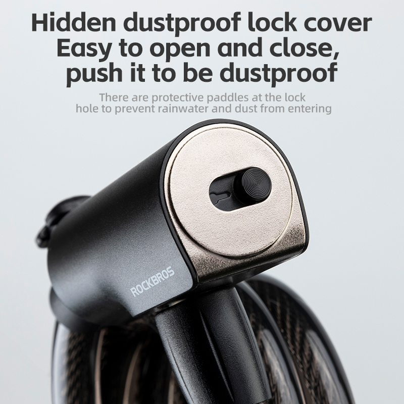 ROCKBROS Bicycle Lock Portable - U Lock Heavy Duty 评论和价格