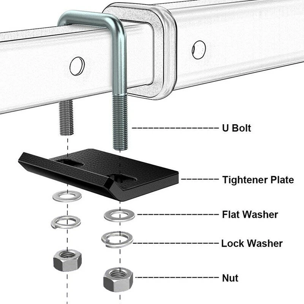 2 Inch Trailer Lock Down Hitch - U Lock Heavy Duty 评论和价格