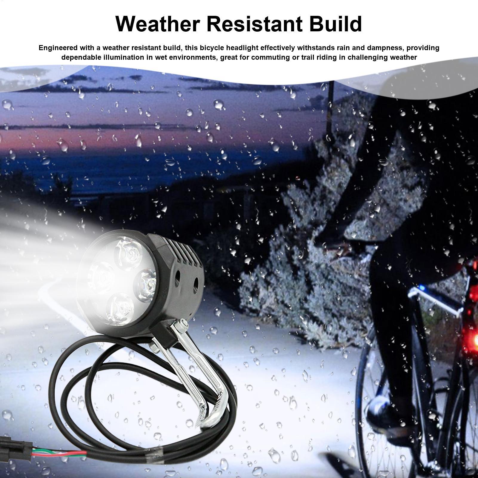 Bike Front Light Horn Design C - Waterproof Cycling Commute 评论和价格