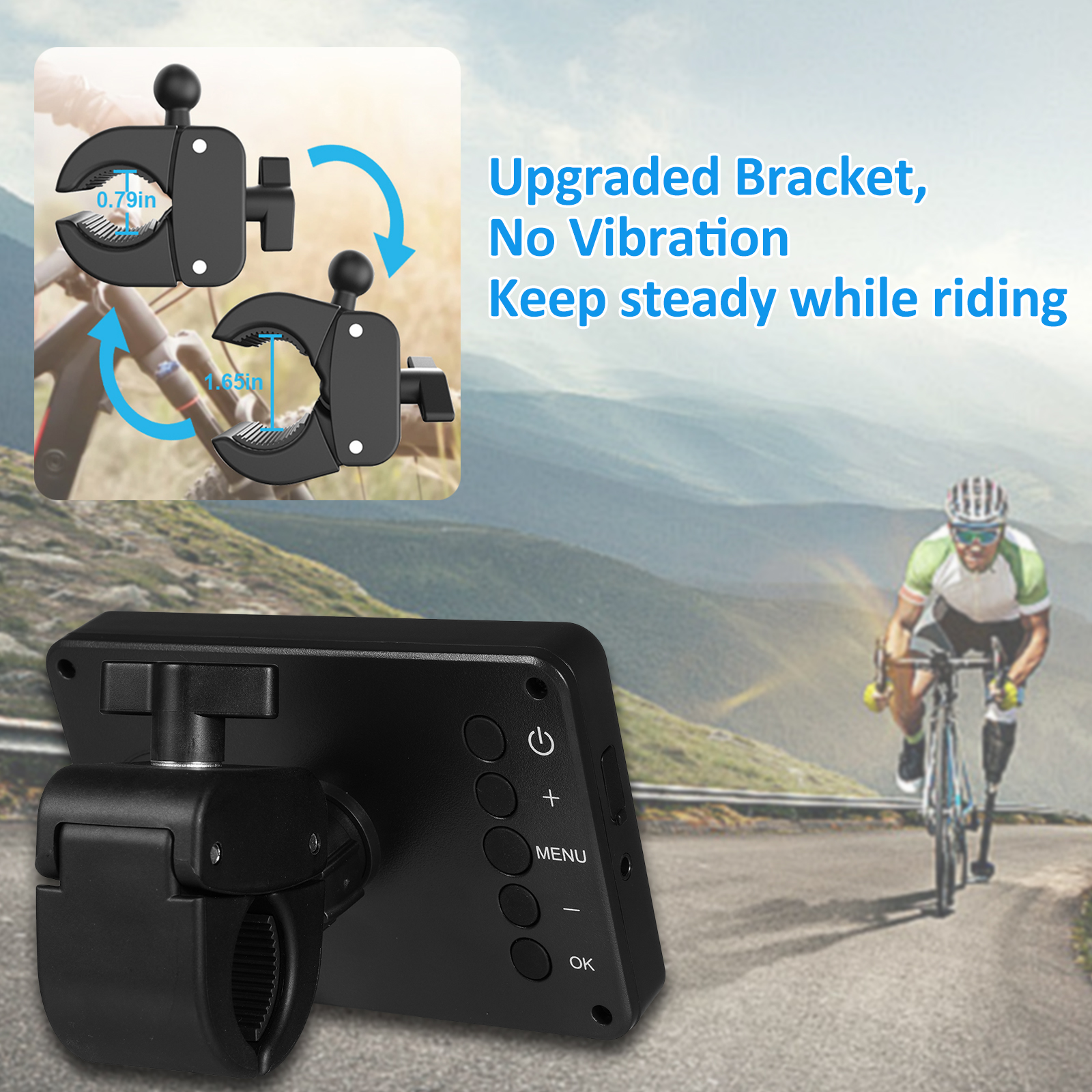 Handlebar Bike Mirror, 1080P R - Cycling Zones 评论和价格