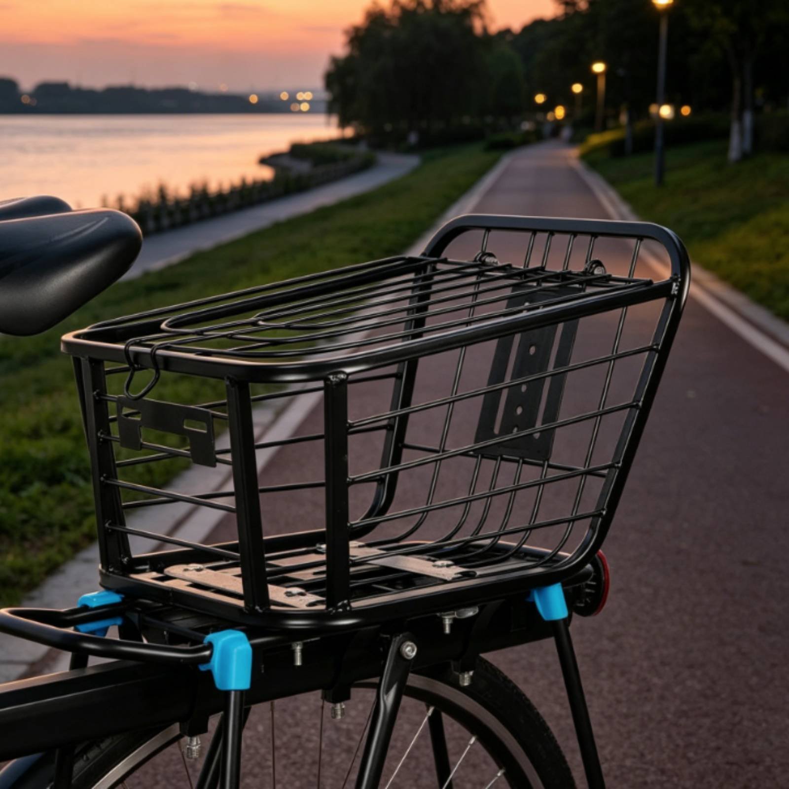 Folding Rear Bike Basket Folda - Cycling Commute Gear 评论和价格