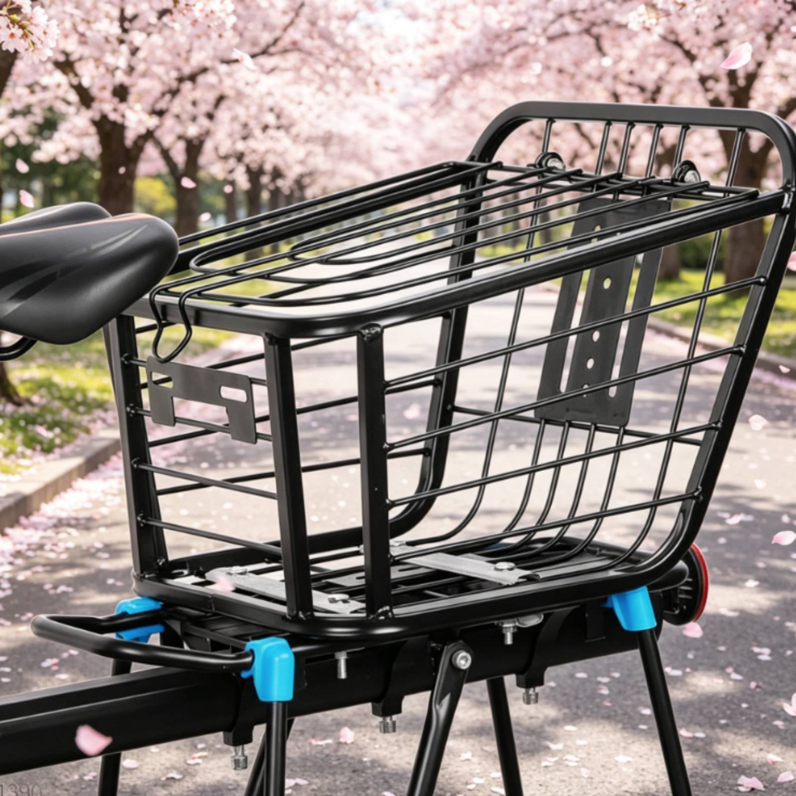 Folding Rear Bike Basket Folda - Cycling Commute Gear 评论和价格