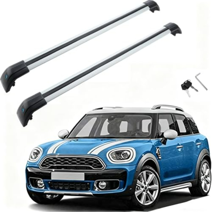 Roof Rack Cross Bars for Mini  - Cargo Rack Aluminum 评论和价格