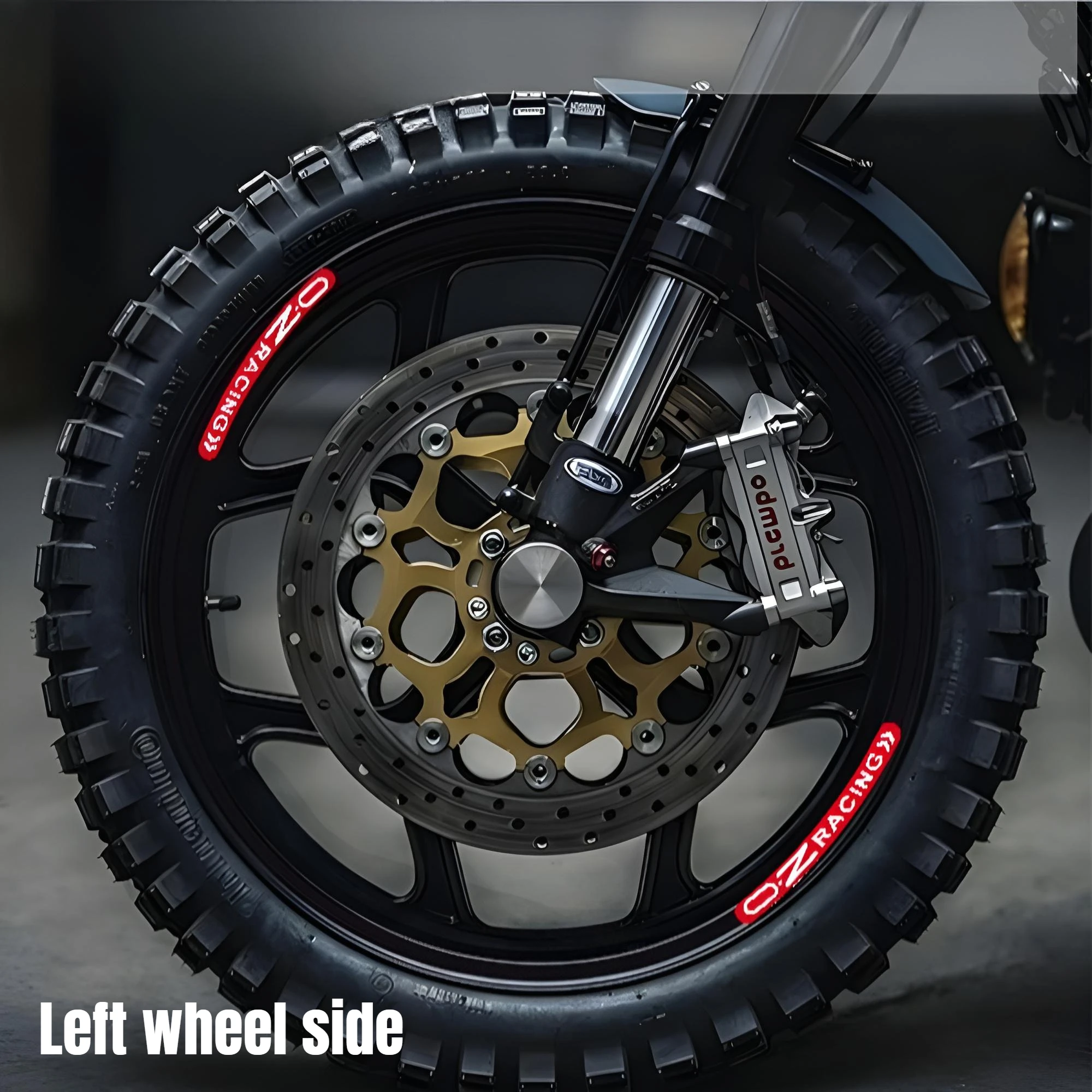 4Pcs/set Wheel Stickers 17Inch - Spoke Reflector Set 评论和价格