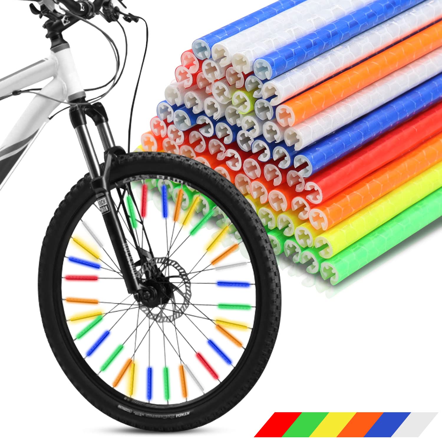 Bicycle Spoke Reflectors Set,  - Spoke Reflector Set 评论和价格