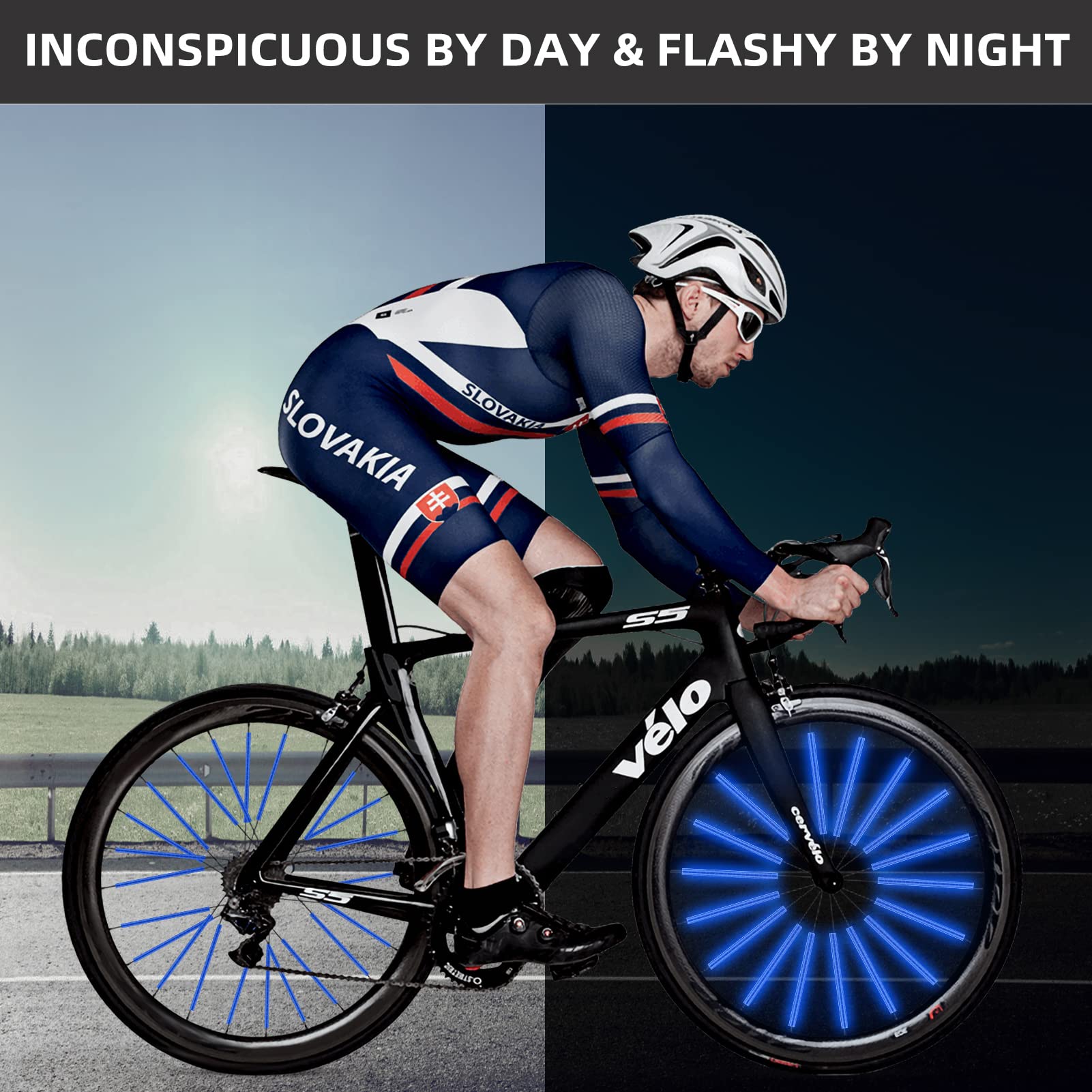 Bicycle Spoke Reflectors Set,  - Spoke Reflector Set 评论和价格