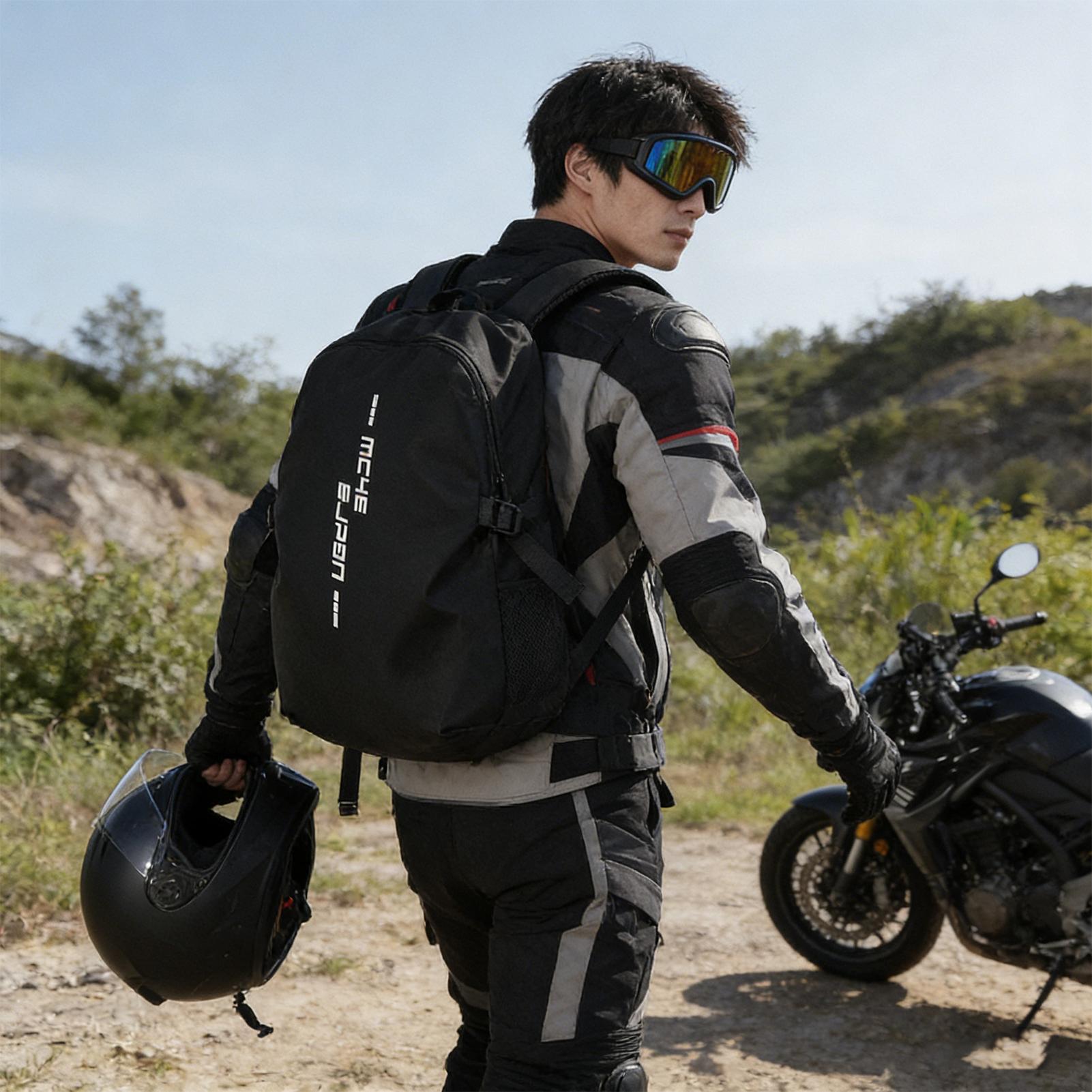 Backpack For Motorcycle Riders - Cycling Commuter Backpack Laptop 评论和价格
