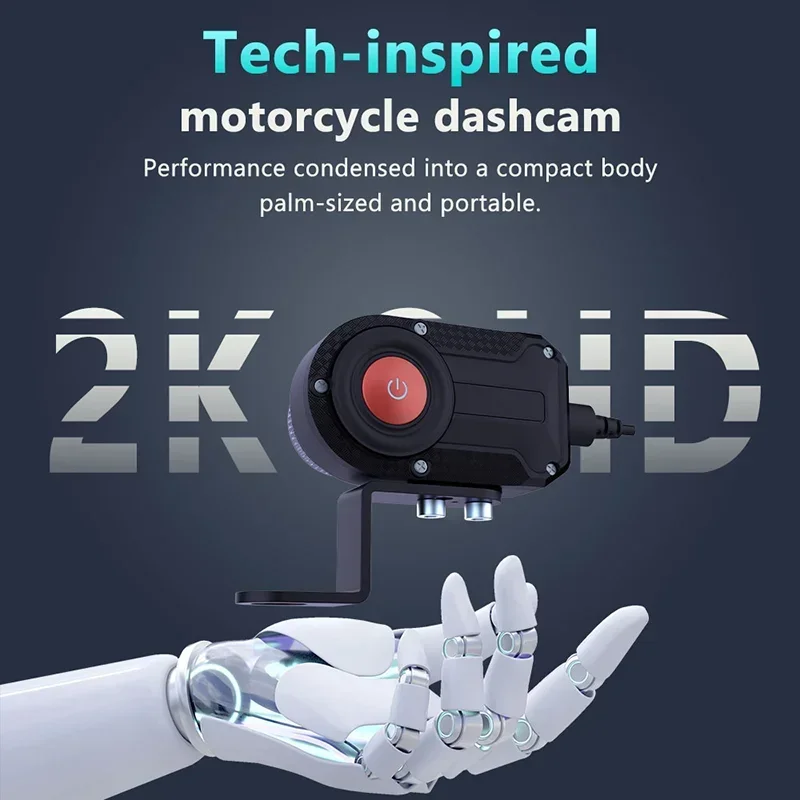 2K HD Motorcycle DVR Waterproo - Cycling Loop 评论和价格