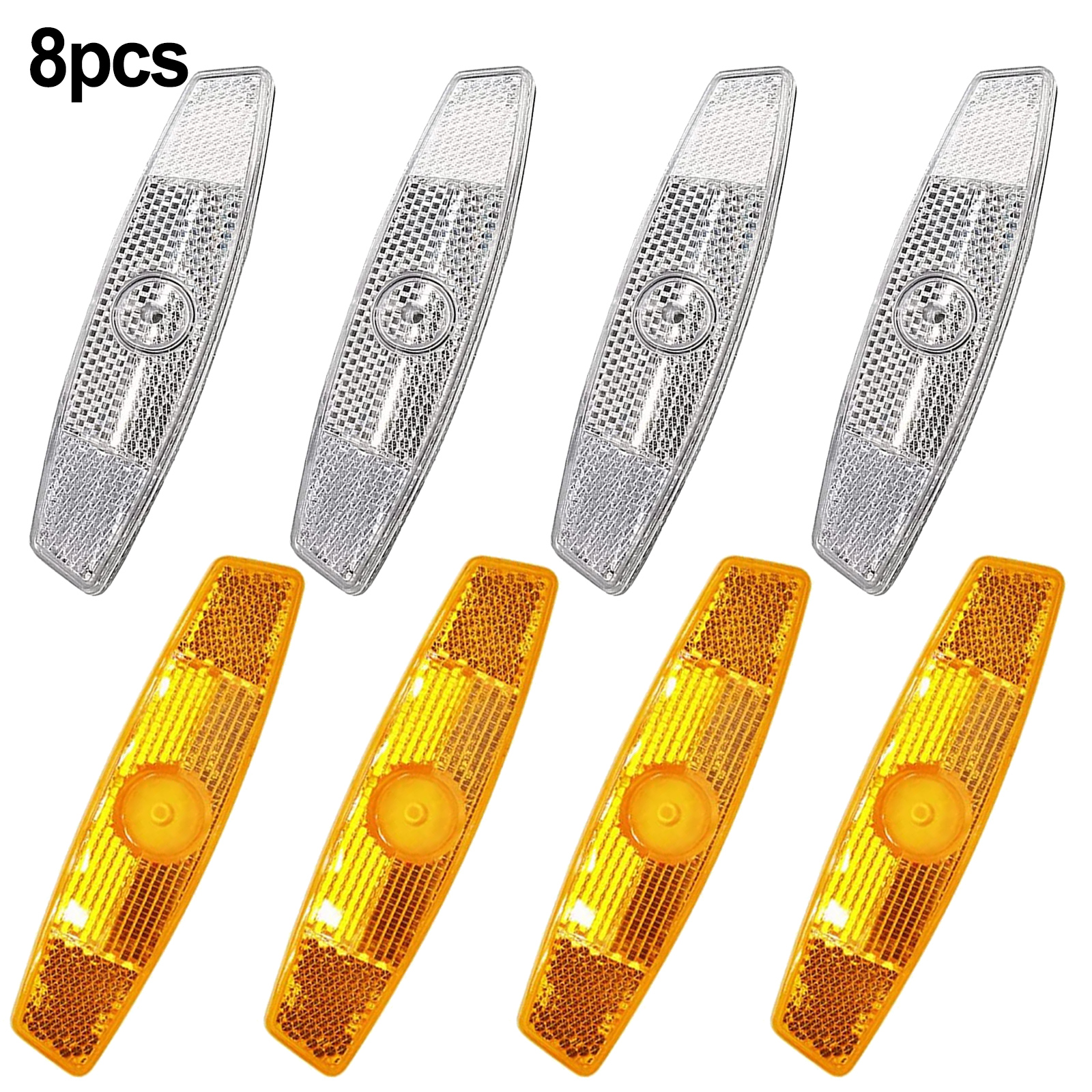 Bicycle Spoke Reflectors 8 Pie - Spoke Reflector Set 评论和价格