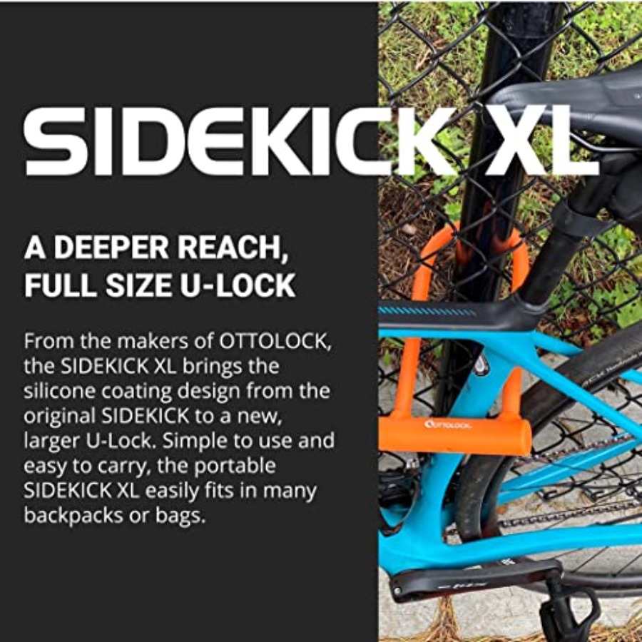 OTTOLOCK Sidekick XL Full-Size - U Lock Heavy Duty 评论和价格