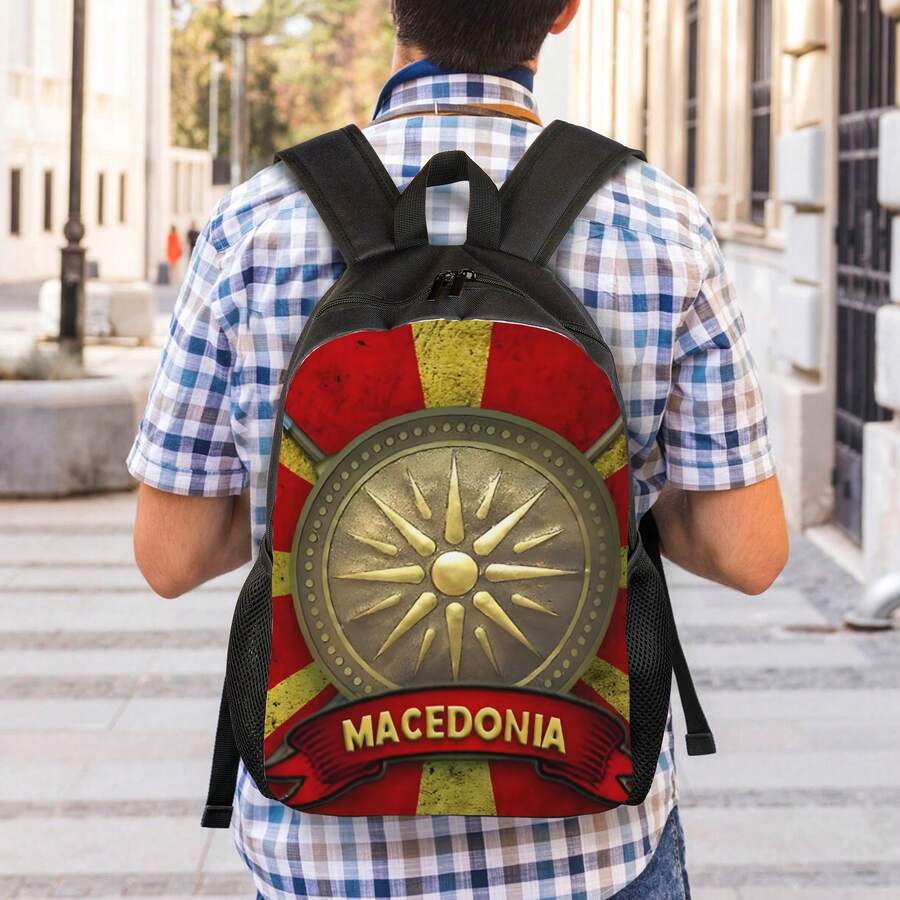 Unisex Printed Backpack For Ou - Cycling For Commute 评论和价格
