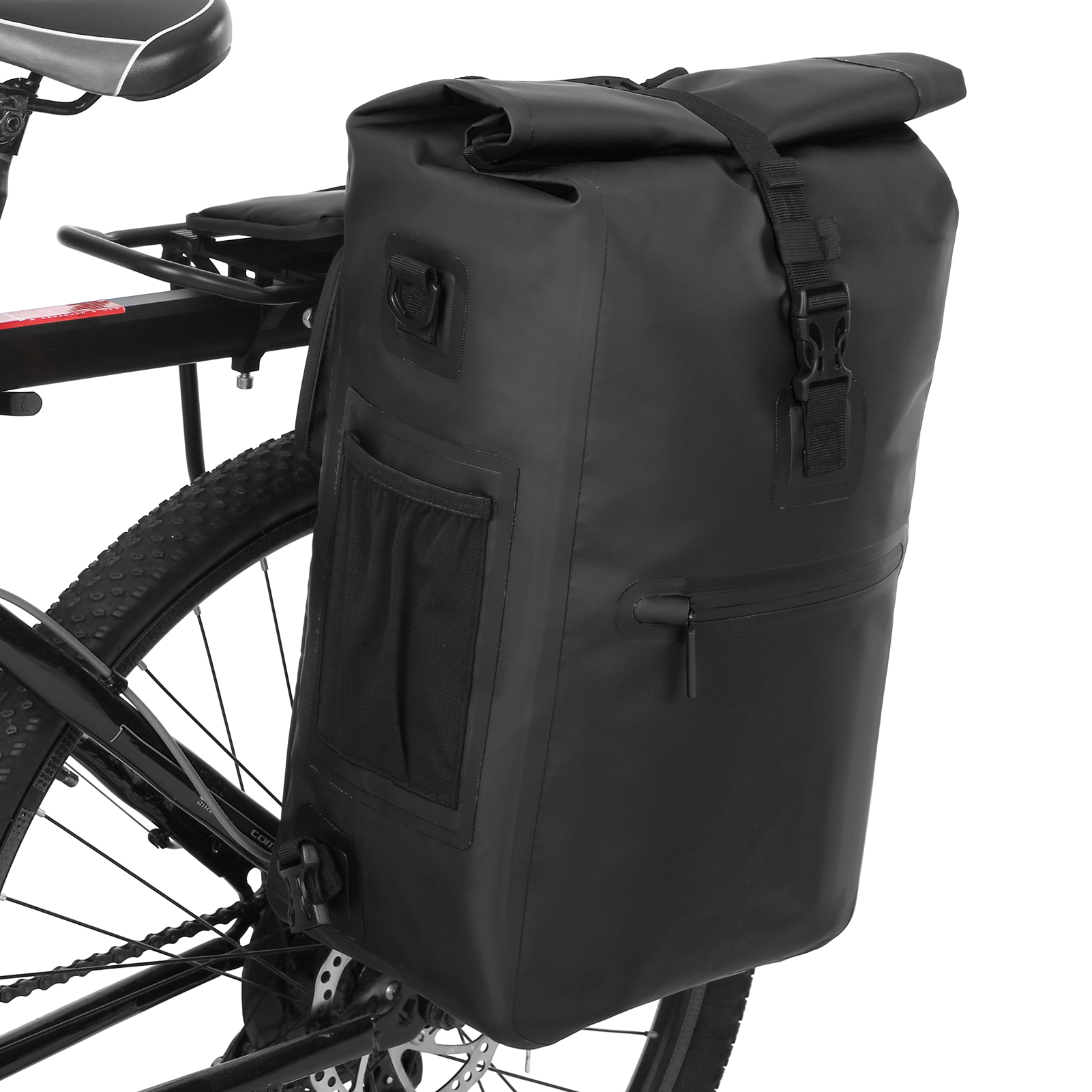 3-in-1 Waterproof Bike Pannier - Cycling Commuter Backpack Laptop 评论和价格
