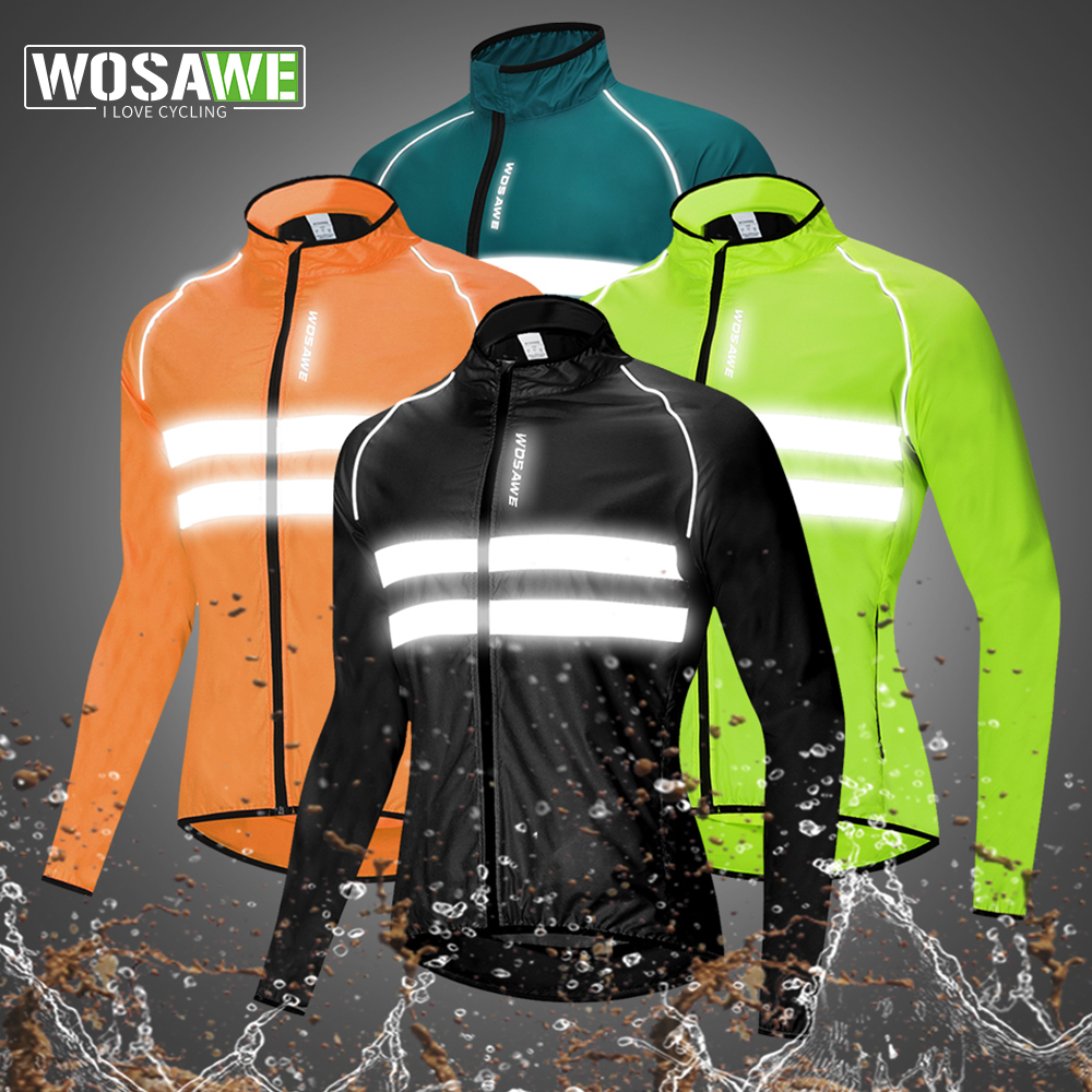 WOSAWE Men Cycling Windbreaker - Cycling Commuter Jacket 评论和价格