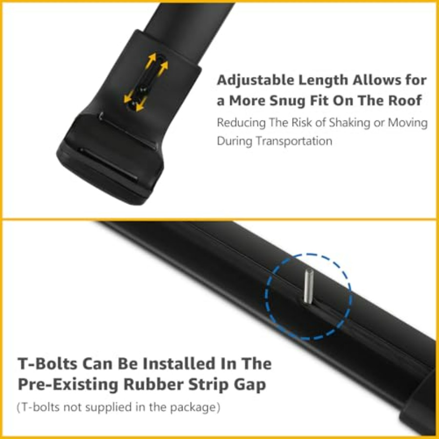 Roof Rack Cross Bars Compatibl - Cargo Rack Aluminum 评论和价格