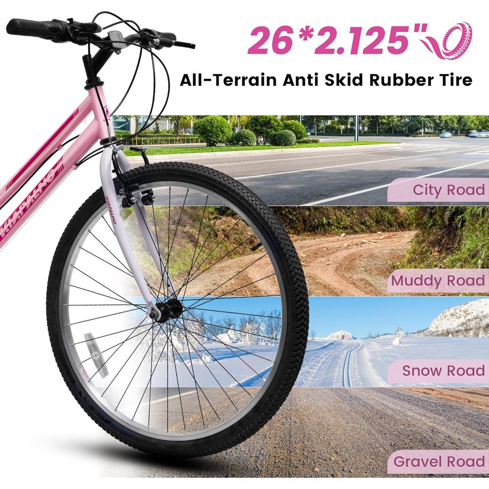 21-Speed 24/26 Inch Women's Mo - Cycling For Commute 评论和价格