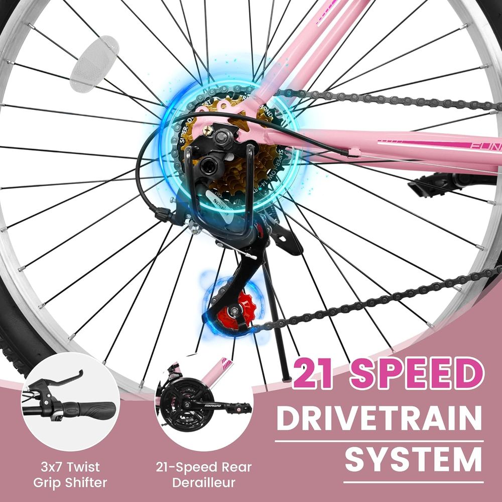 21-Speed 24/26 Inch Women's Mo - Cycling For Commute 评论和价格
