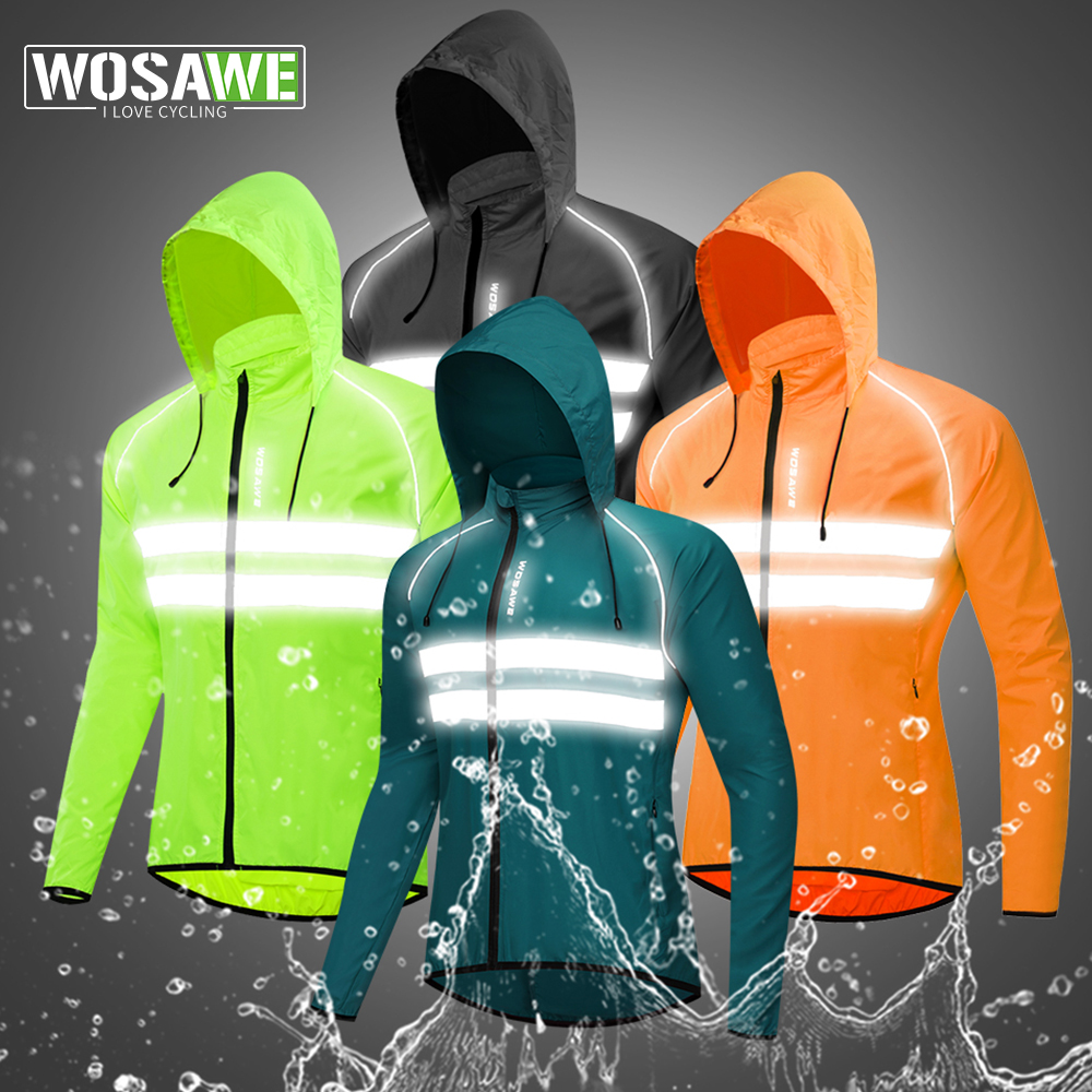 WOSAWE Ultralight Men's Cyclin - Cycling Commuter Jacket 评论和价格