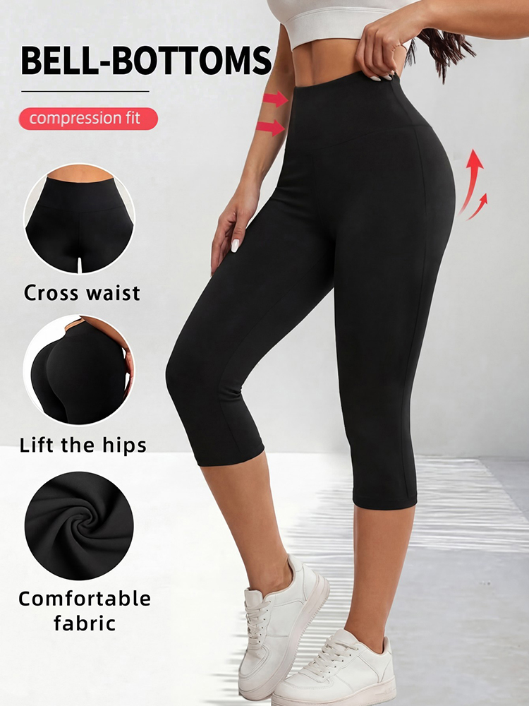 Women's high-waisted seven-poi - Cycling Commute Pants 评论和价格