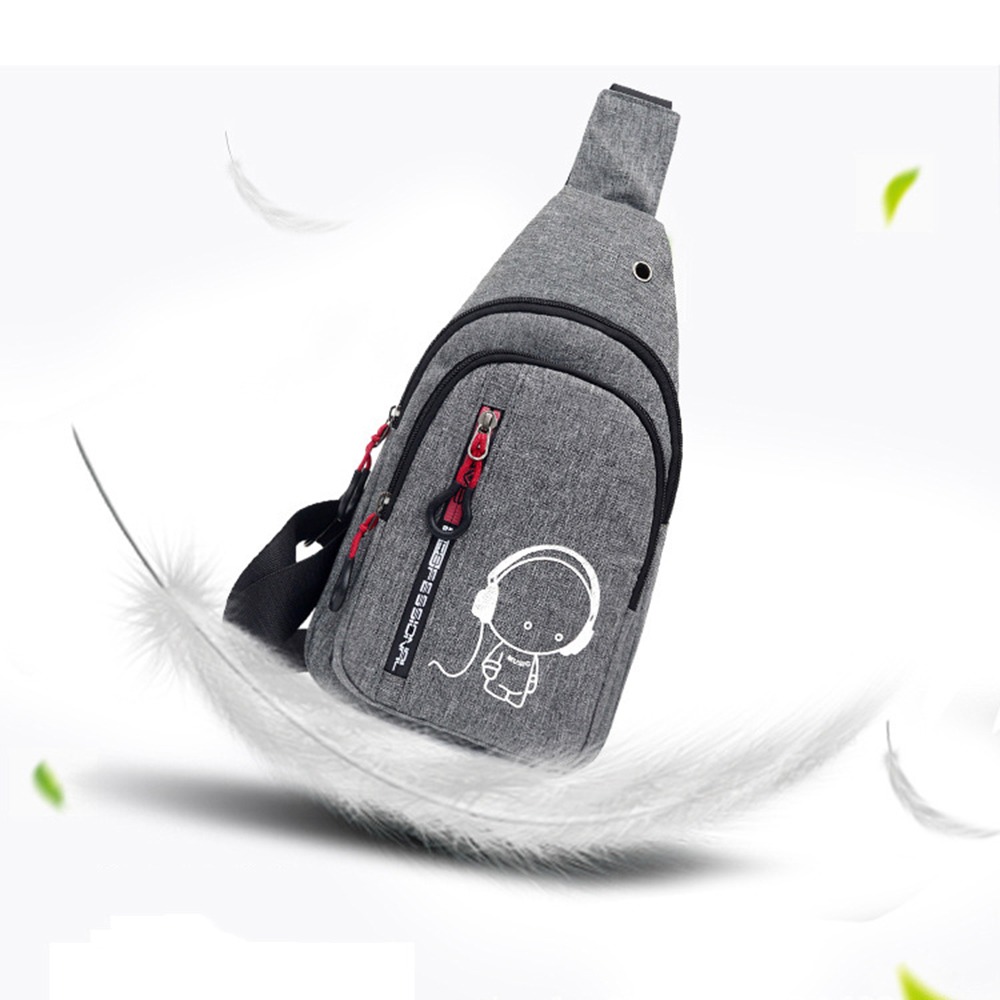 Glow Men's Chest Bag Large Cap - Waterproof Cycling Commute 评论和价格