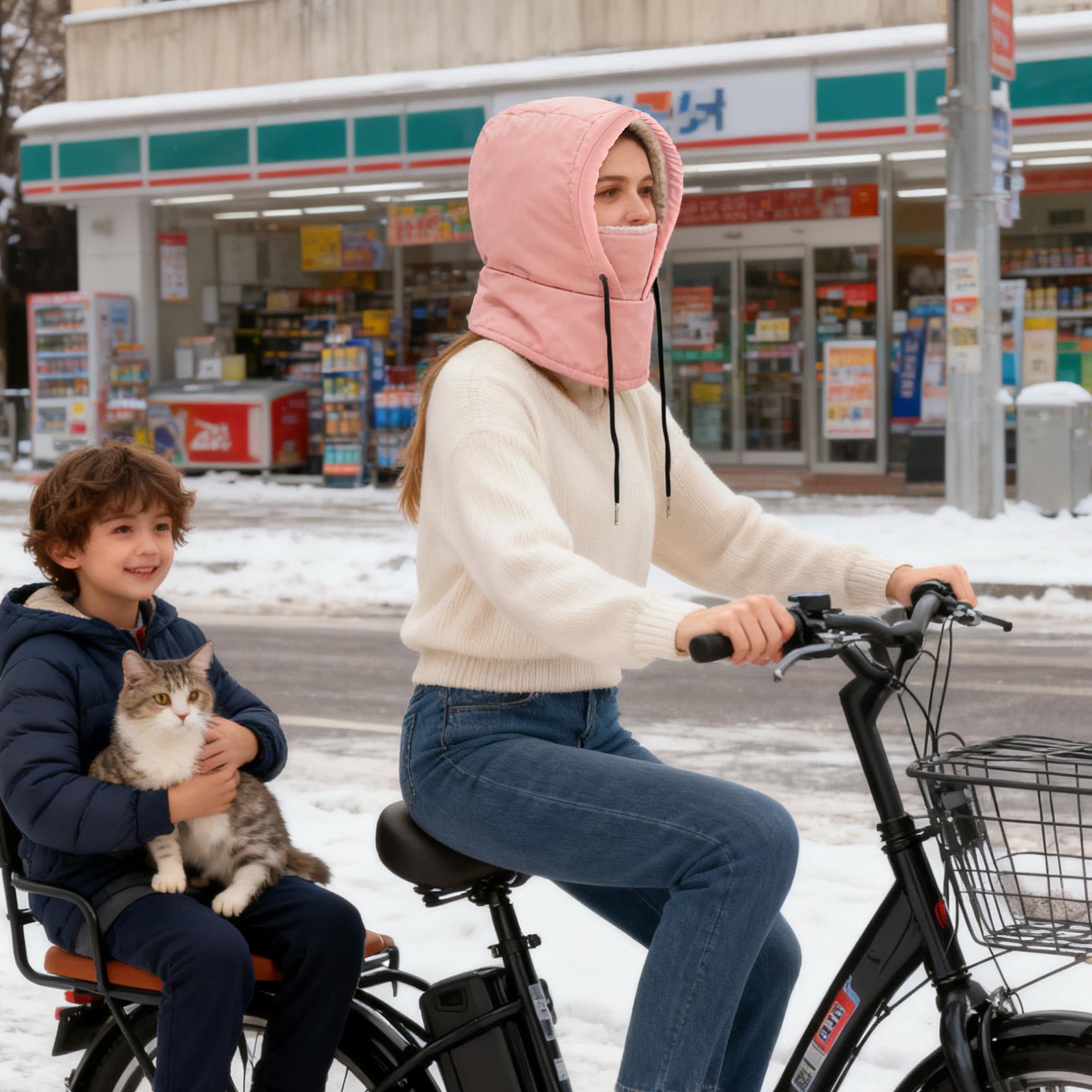 Ski Hood Windproof Hat With Dr - Cycling For Commute 评论和价格