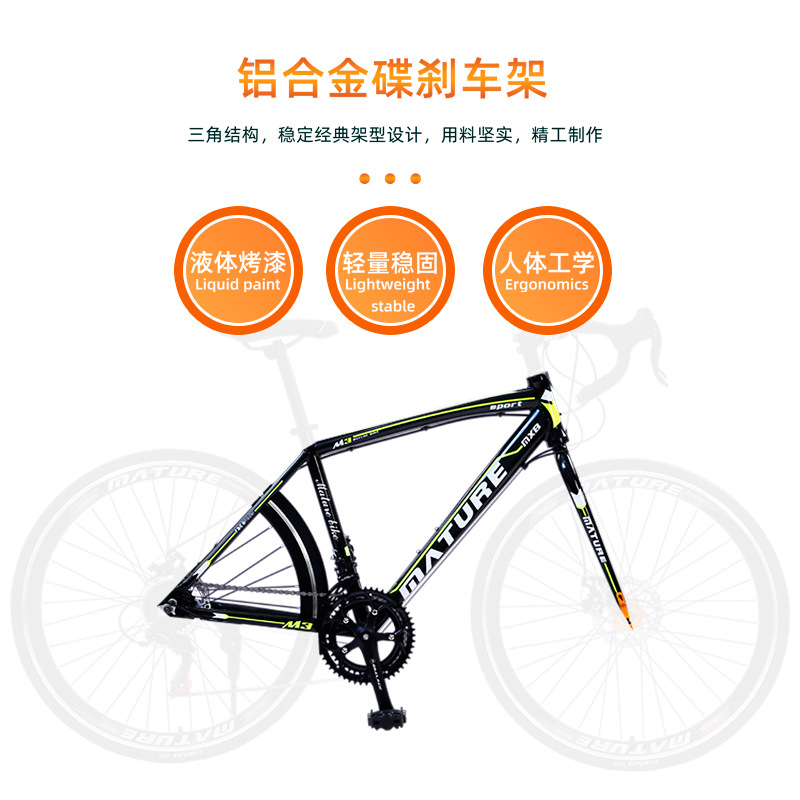 Lightweight Road Bike 21 Speed - Cycling Commute Gear 评论和价格